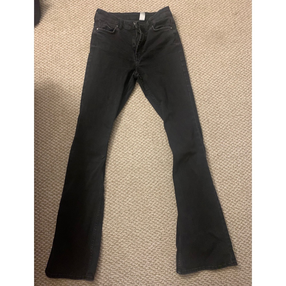 Woman’s Black Flare Jeans